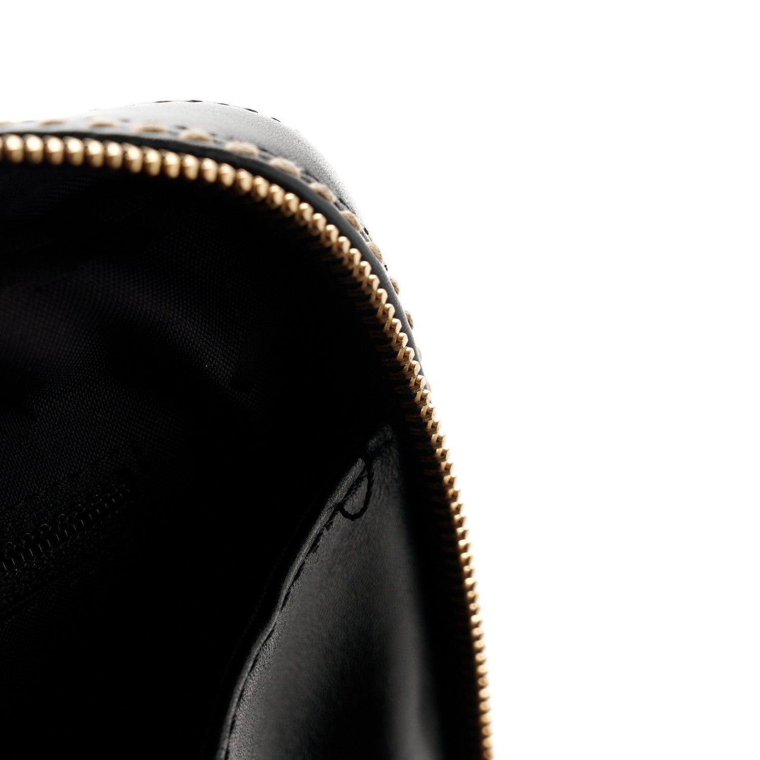 Chanel Calfskin Wild Stitch Vertical Top Handle Bag Black 12 of 12