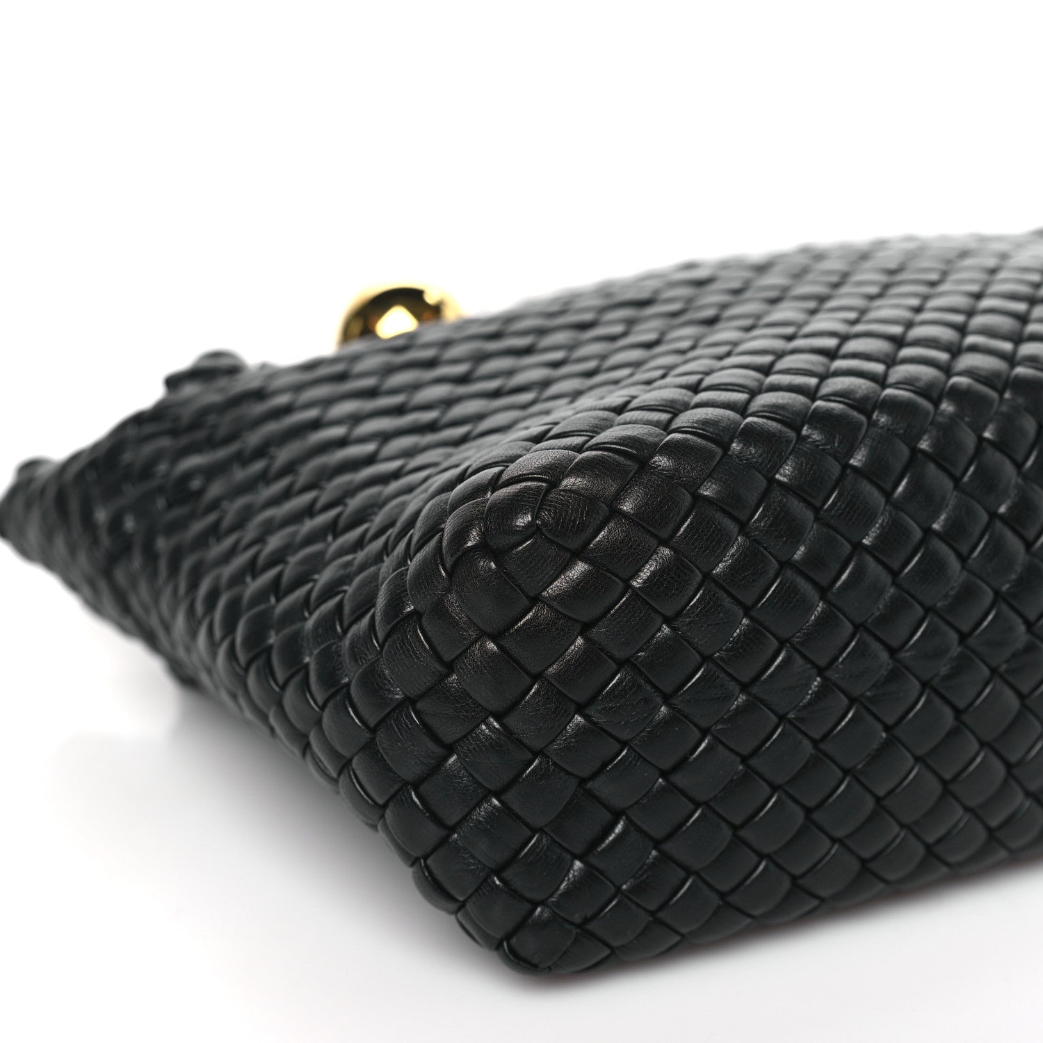 Bottega Veneta Calfskin Intreccio Mini Tosca Black 7 of 8