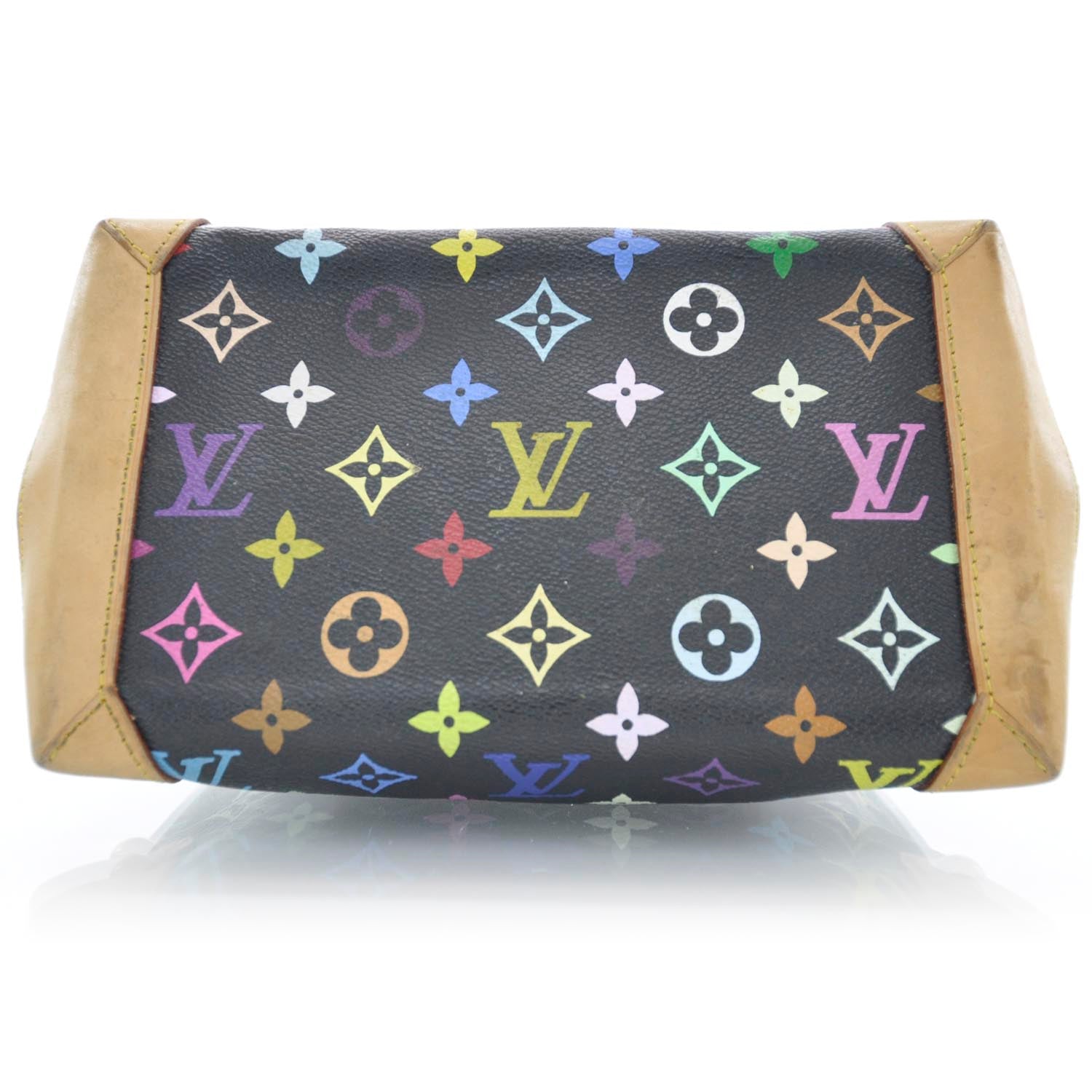 Louis Vuitton Monogram Multicolor Audra Black 6 of 9