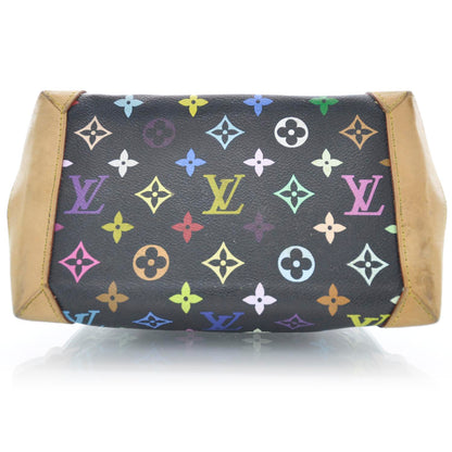 Louis Vuitton Monogram Multicolor Audra Black 6 of 9