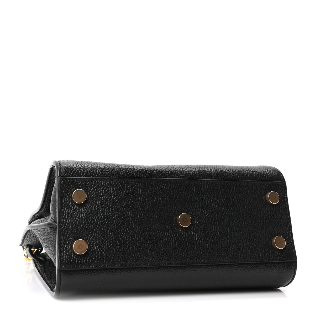 Saint Laurent Grained Calfskin Nano Supple Sac De Jour Black 3 of 9