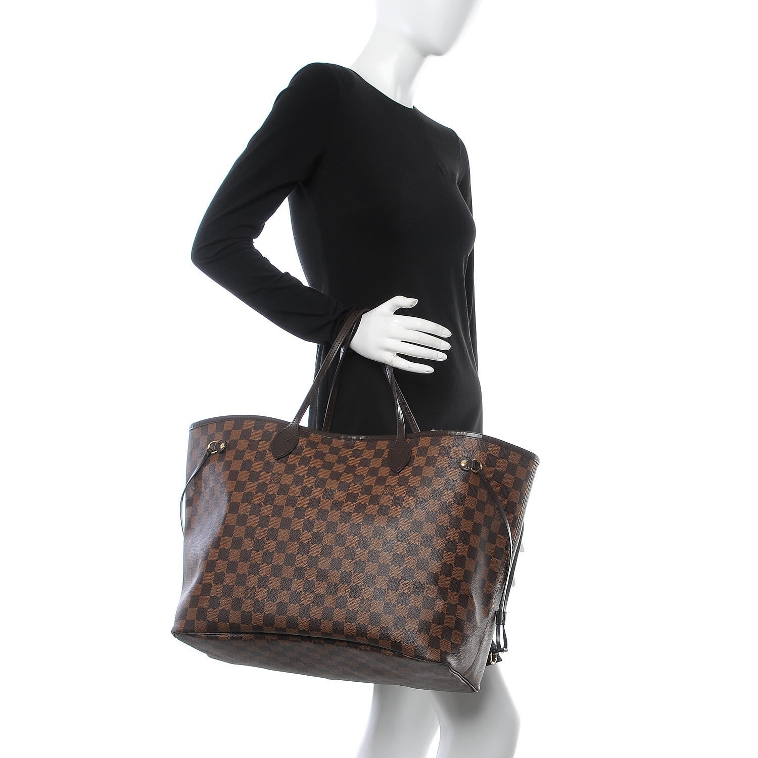 Louis Vuitton Damier Ebene Neo Neverfull GM 2 of 8