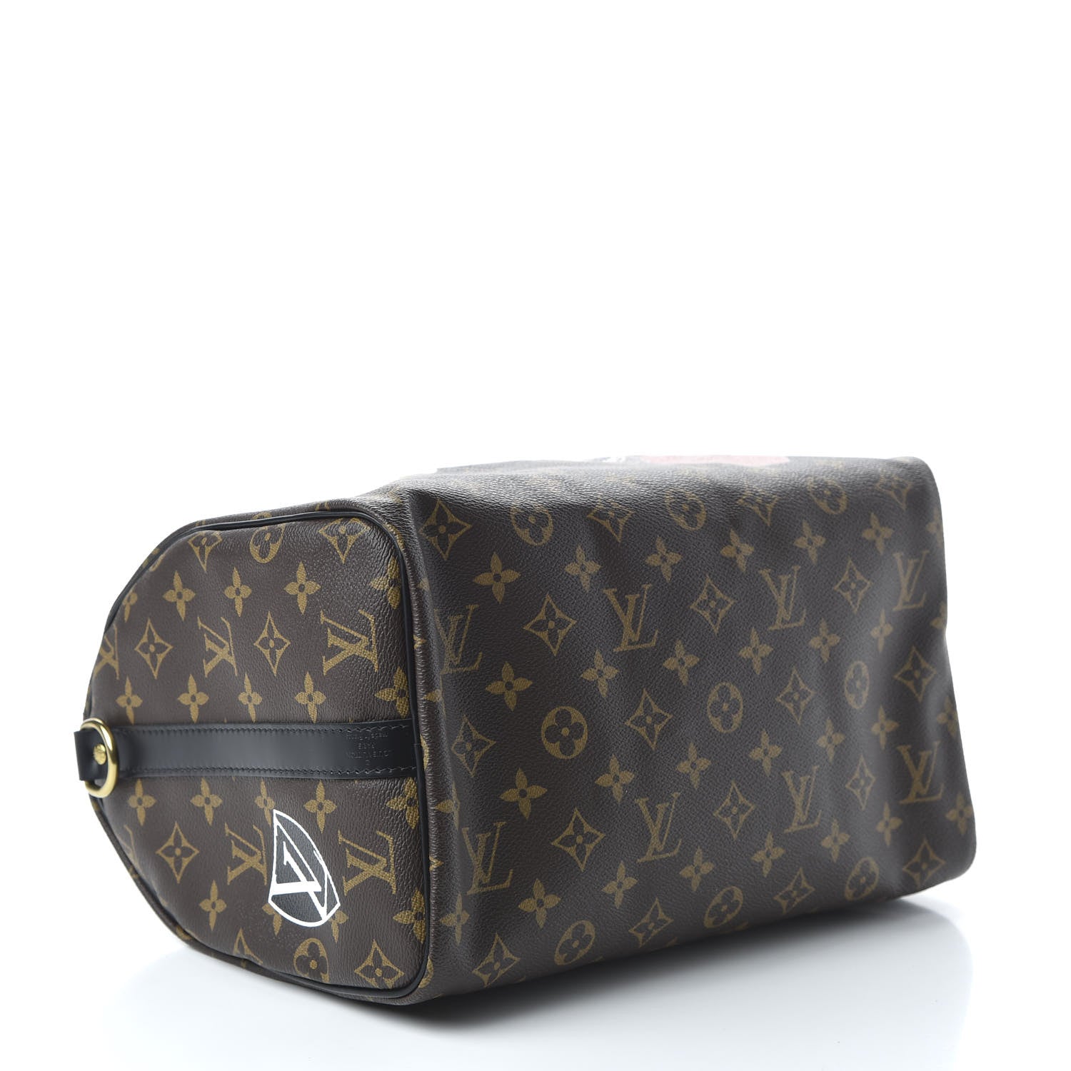 Louis Vuitton Monogram My World Tour Speedy Bandouliere 30 Black 4 of 10