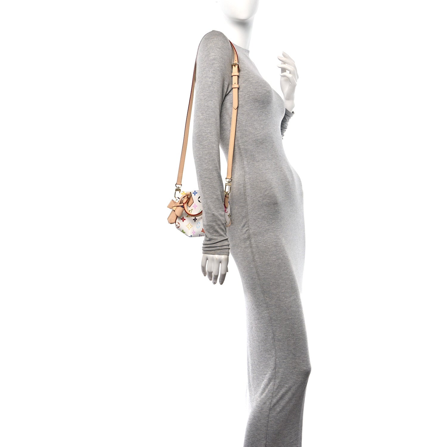 Louis Vuitton LV X TM Monogram Multicolor Nano Speedy White 2 of 10