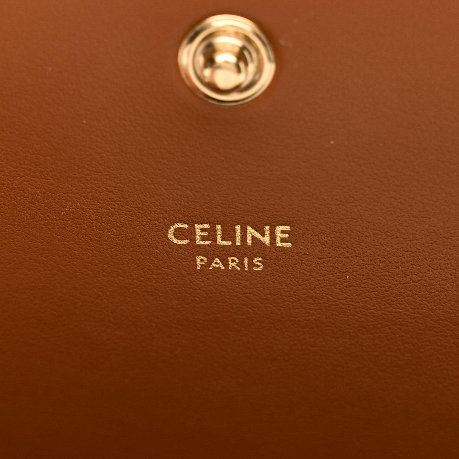 Celine Triomphe Canvas Multipochette Tan 6 of 11