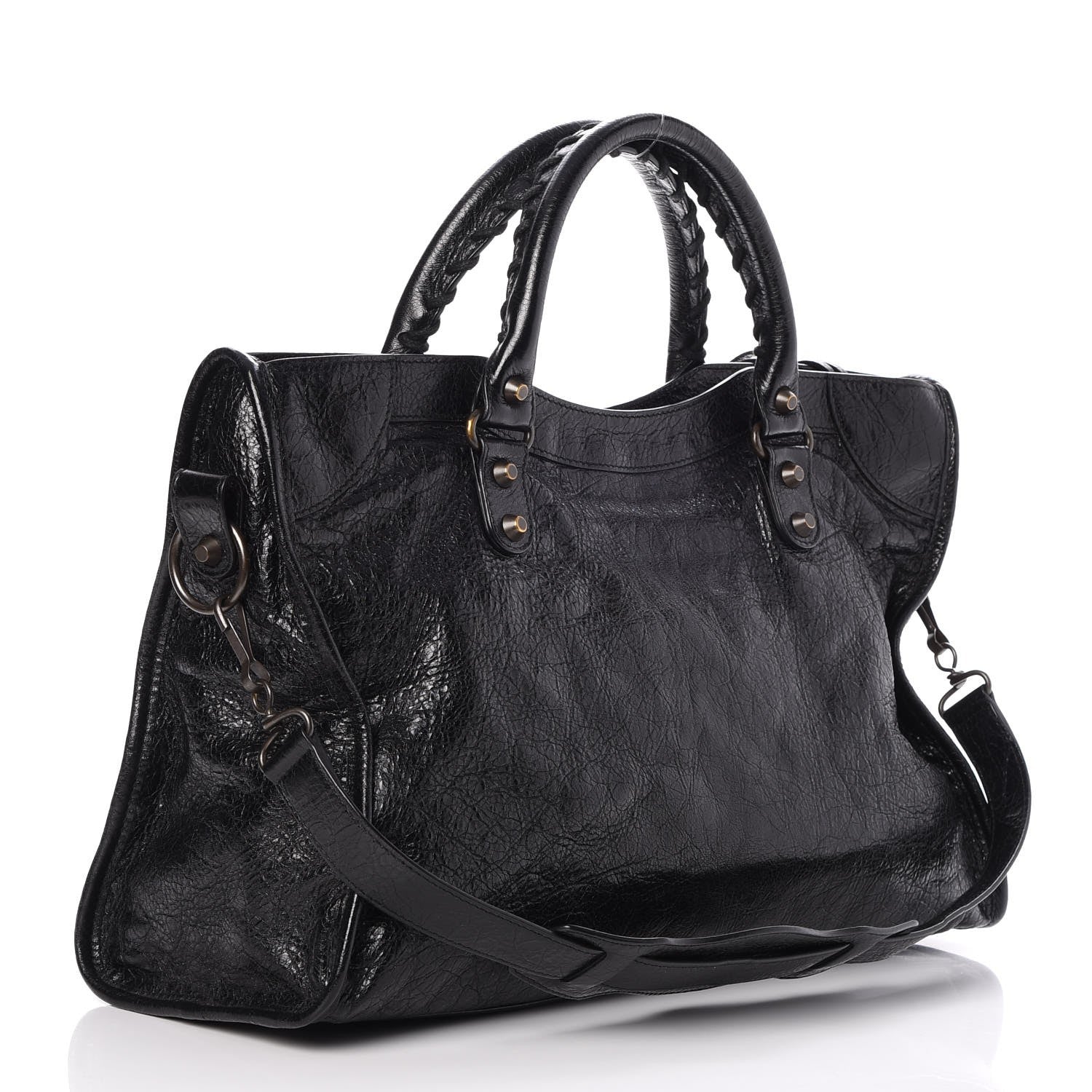Balenciaga Agneau Classic Hardware City Black 4 of 8