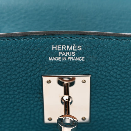 Hermes Togo Birkin 40 Cobalt 6 of 11
