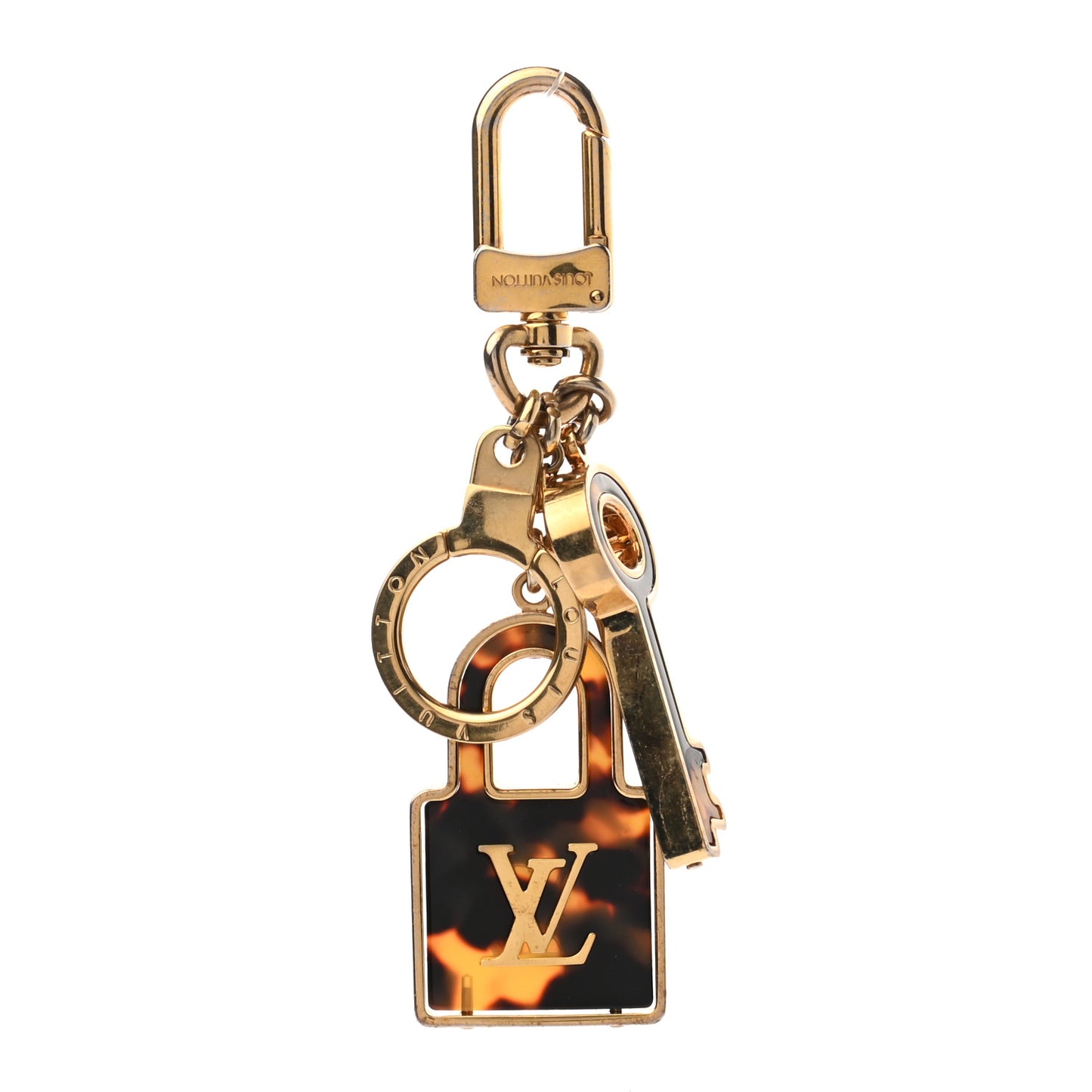 Acetate Confidence Bag Charm Key Holder