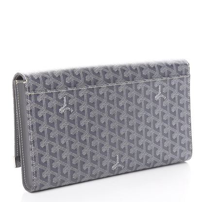 Goyard Goyardine Monte Carlo Bois Clutch Grey 2 of 6