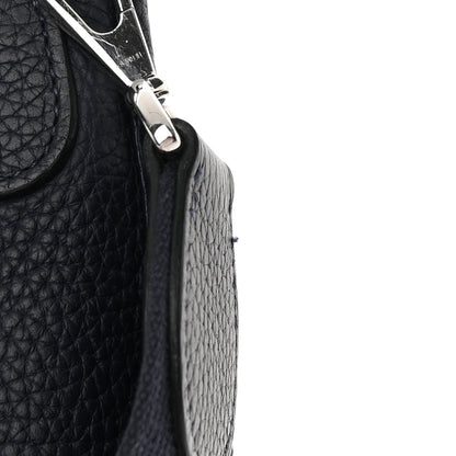 Hermes Taurillon Clemence Evelyne III PM Bleu Nuit 13 of 15