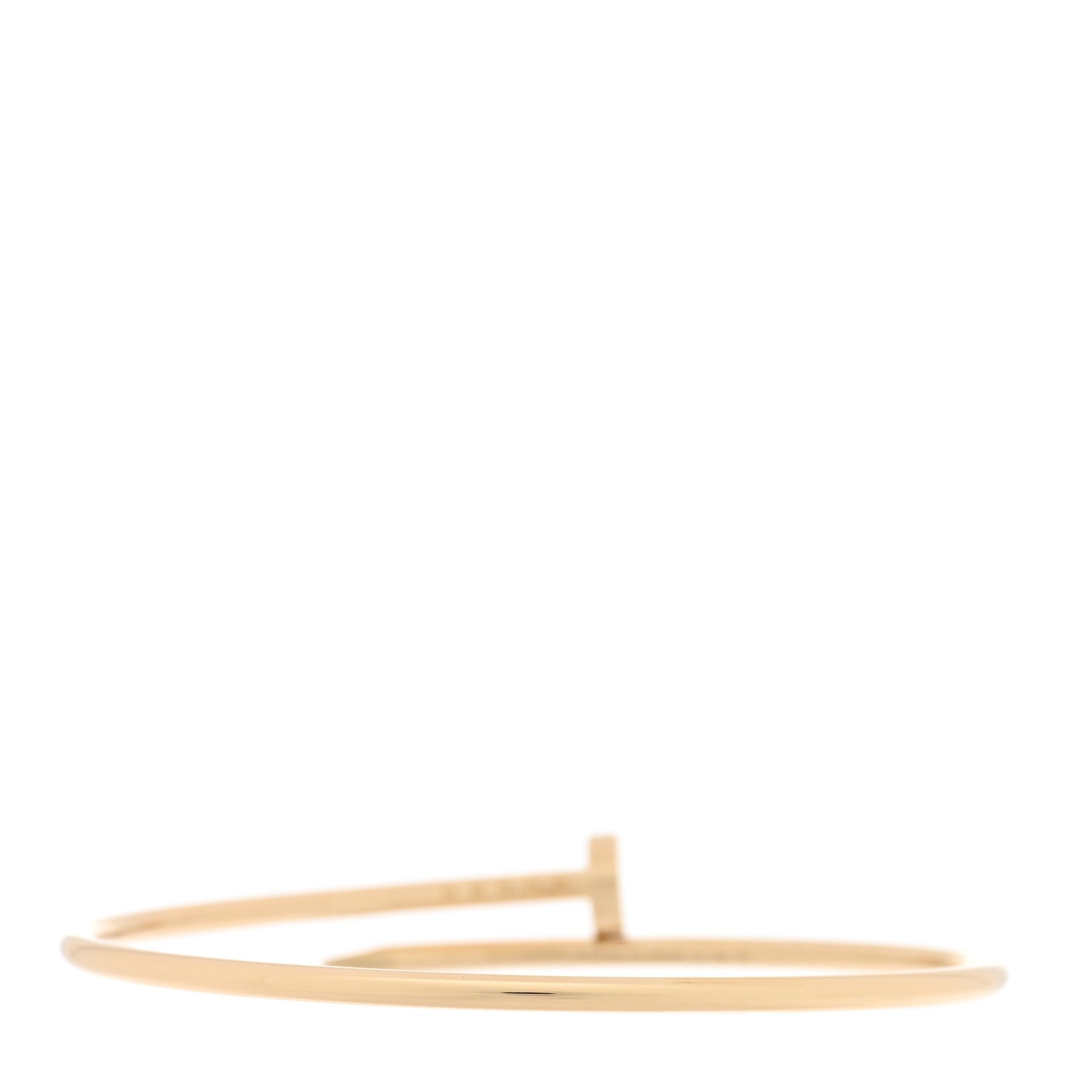 Cartier 18K Yellow Gold Small Juste Un Clou Bracelet 18 2 of 5
