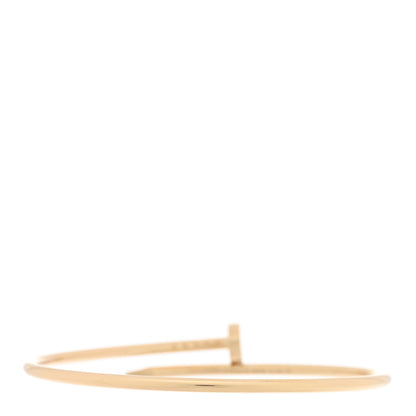 Cartier 18K Yellow Gold Small Juste Un Clou Bracelet 18 2 of 5