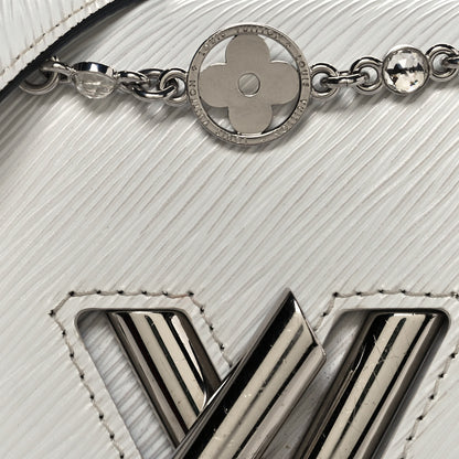 Louis Vuitton Epi Flower Jewels Twist Shoulder Bag PM White 7 of 11