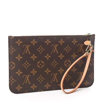 Louis Vuitton Monogram Neverfull MM GM Pochette 3 of 9