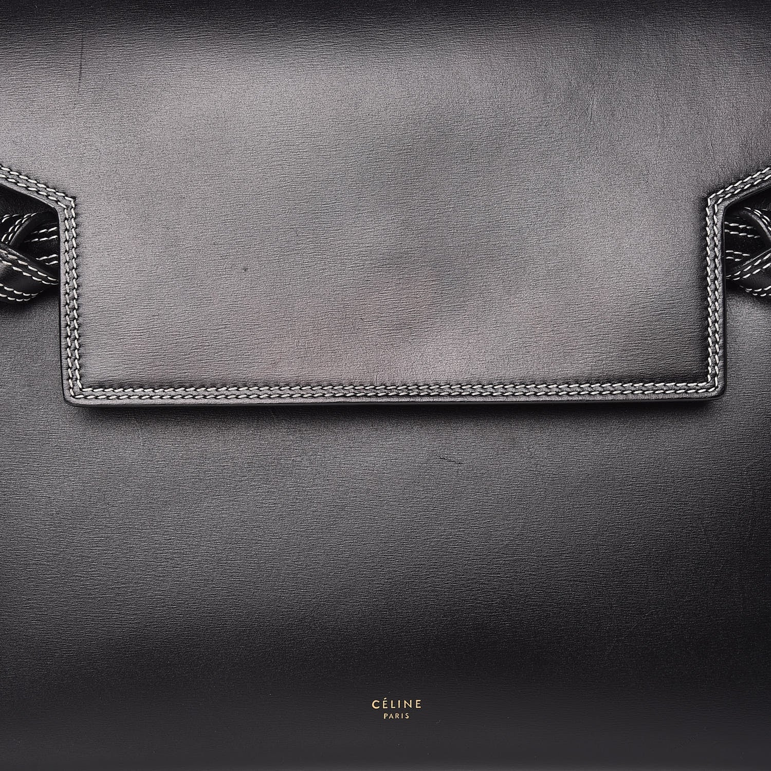 Celine Palmelato Calfskin Mini Belt Bag Black 9 of 15