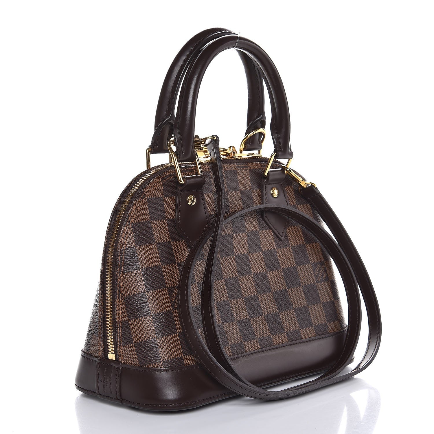 Louis Vuitton Damier Ebene Alma BB 3 of 10