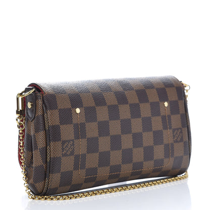 Louis Vuitton Damier Ebene Favorite PM 3 of 10