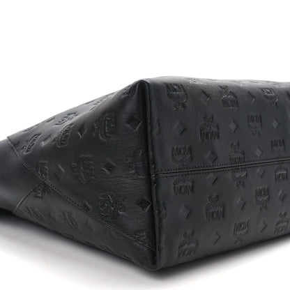 MCM Calfskin Ottomar Large Klara Hobo Black Black 8 of 11
