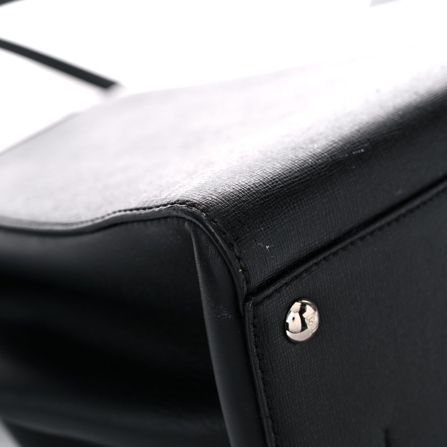 Vitello Elite Bi Color 3Jours Tote Argento Black