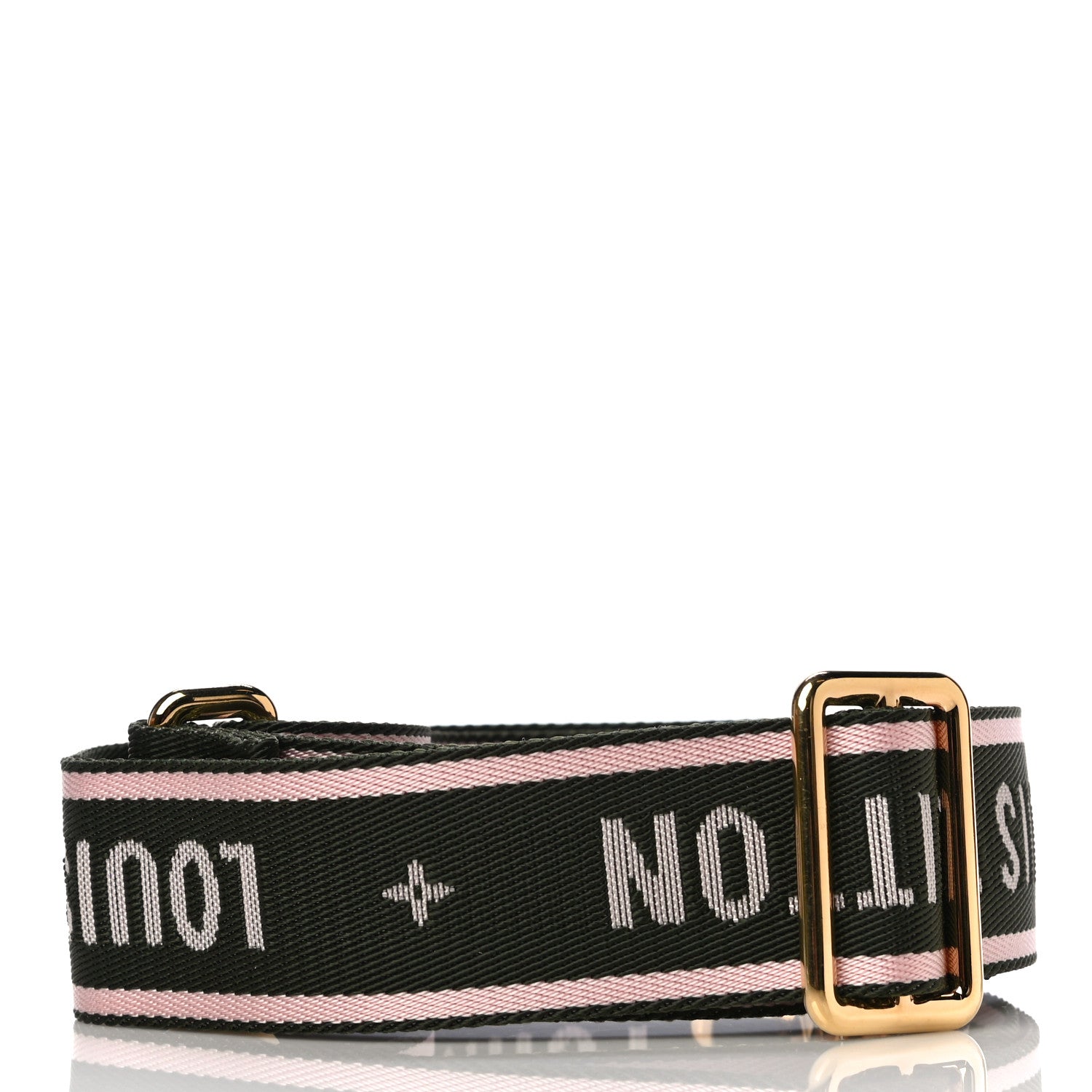 Louis Vuitton Nylon Bandouliere Shoulder Strap Kaki 2 of 5