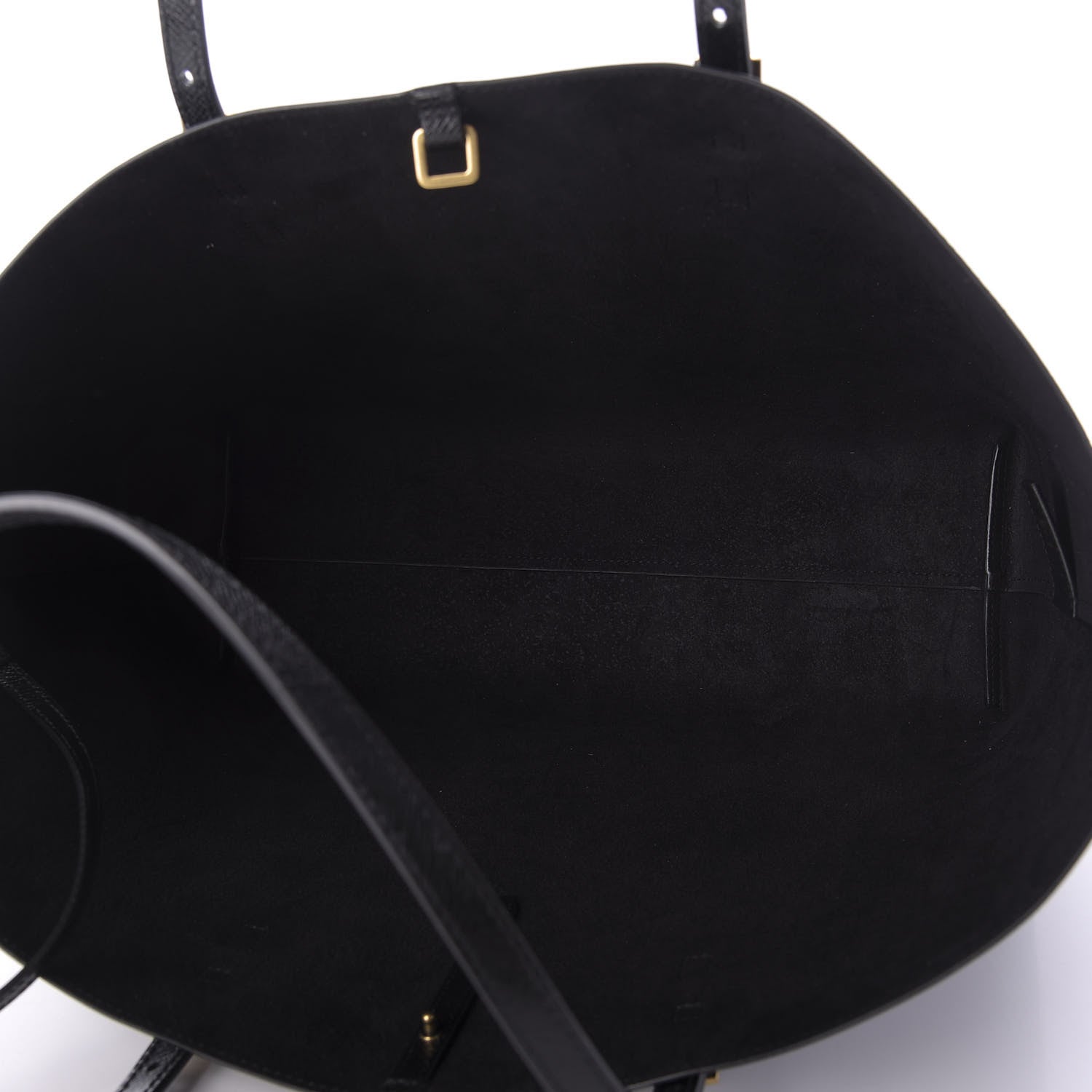 Saint Laurent Calfskin Large Shopping Tote Black 5 of 8