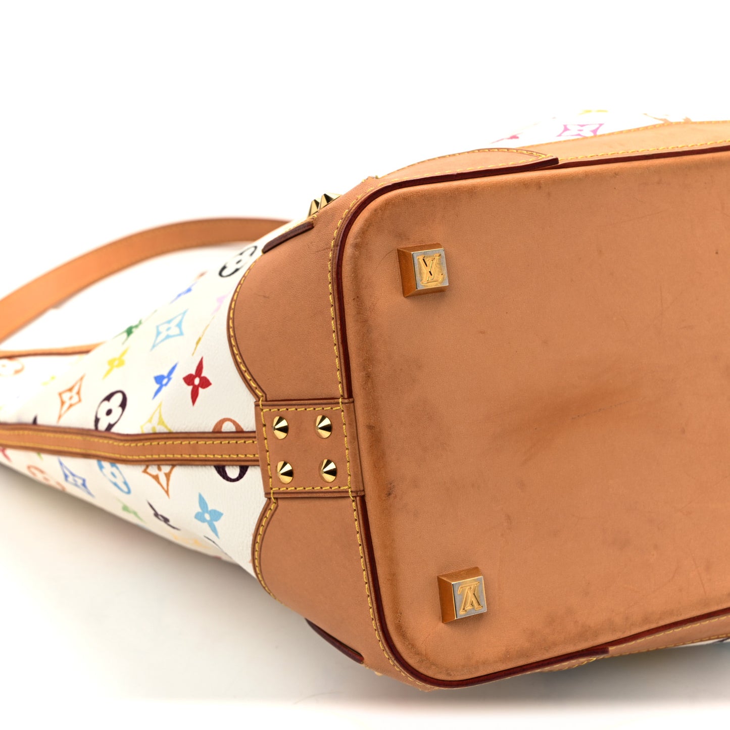 Monogram Multicolor Sharleen GM White White