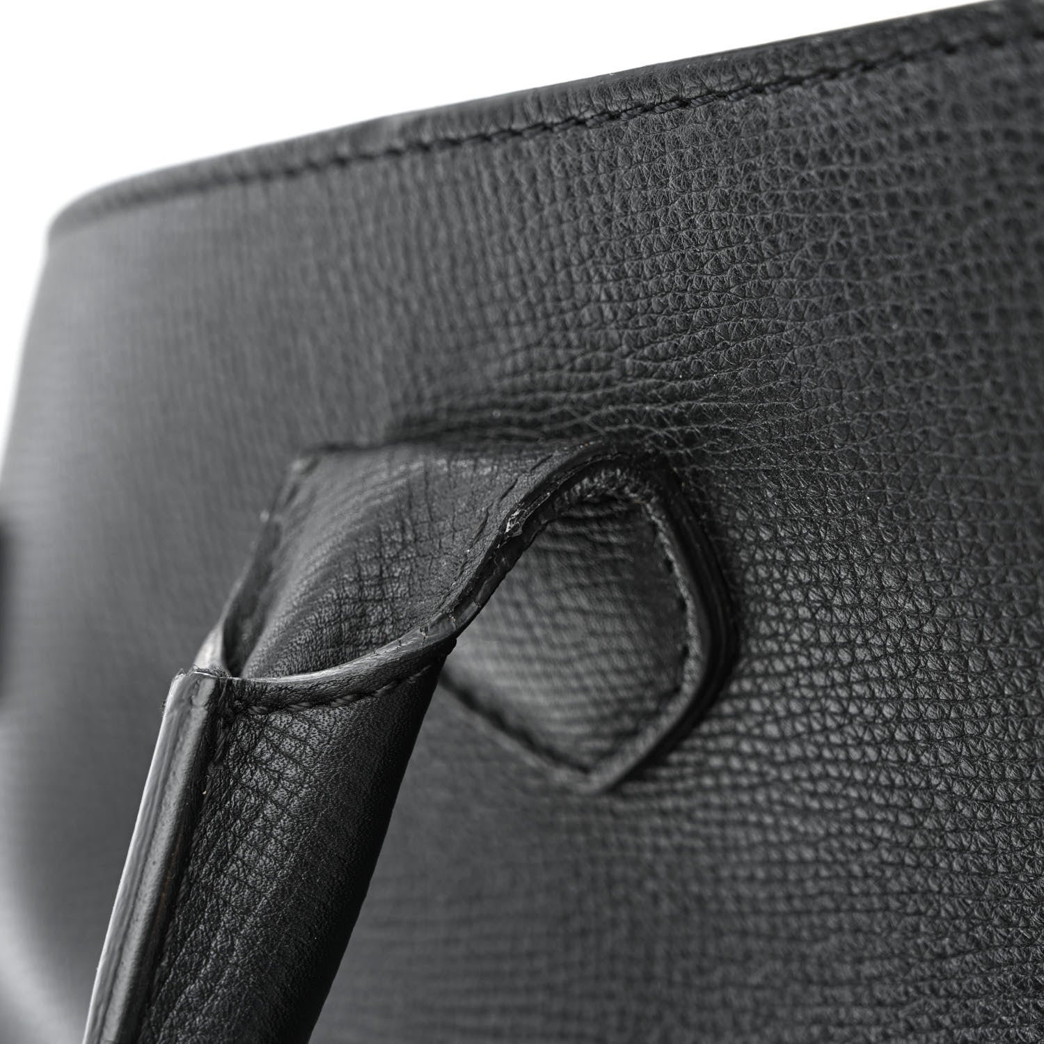 Burberry Grainy Calfskin House Check Large Banner Tote Black 19 of 21