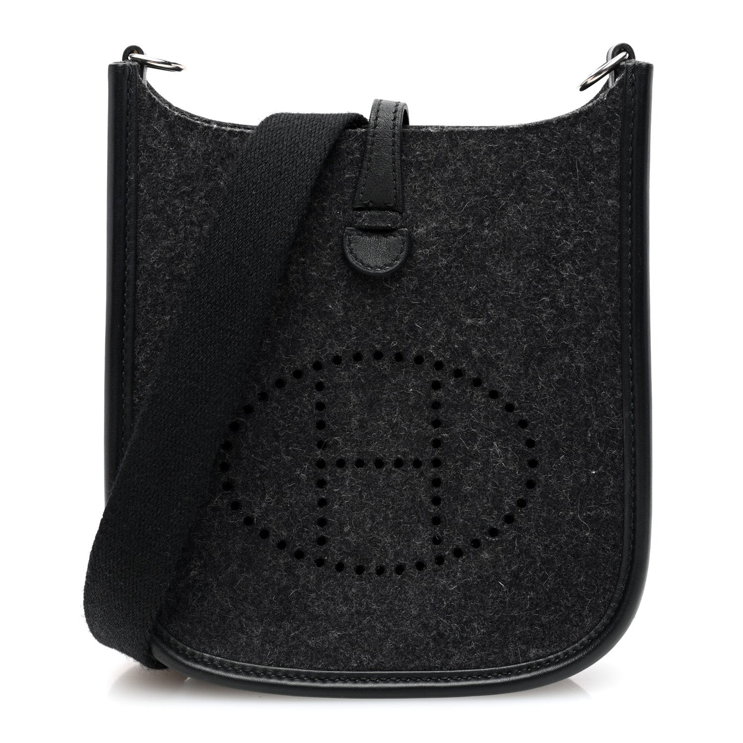 Hermes Feutre Swift Evelyne TPM Gris Moyen Black 1 of 11