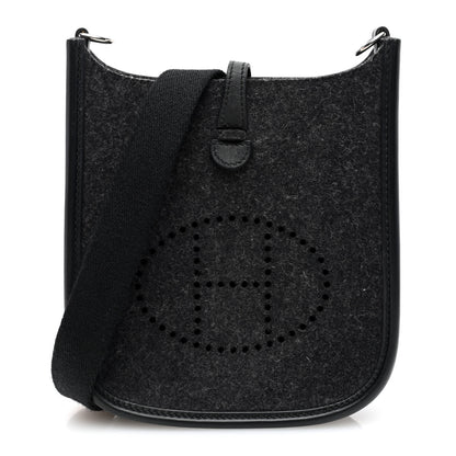 Hermes Feutre Swift Evelyne TPM Gris Moyen Black 1 of 11
