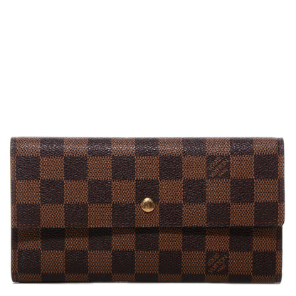 Louis Vuitton Damier Ebene Porte Tresor International Wallet 1 of 7