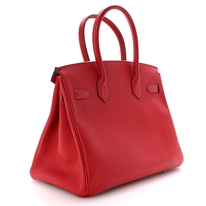 Hermes Epsom Birkin 30 Rouge Casaque 3 of 10