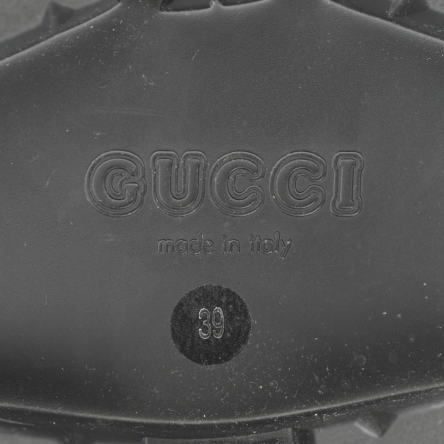 Gucci Canvas Calfskin GG Supreme Ankle Boots 39 Black 8 of 16