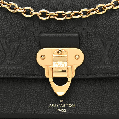 Louis Vuitton Empreinte Vavin Chain Wallet Black 6 of 14