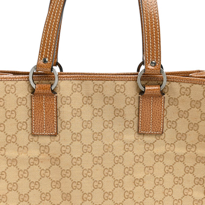 Gucci Monogram Large Tote Dark Brown 8 of 10