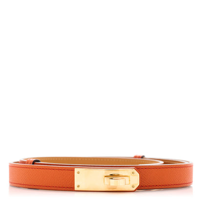 Hermes Epsom Kelly Belt Terre Battue 1 of 4