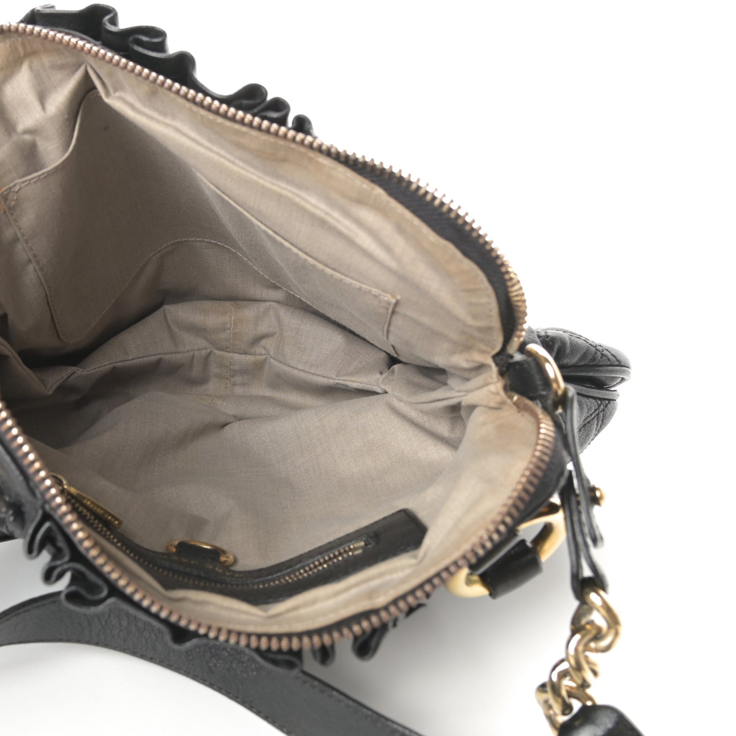 Lambskin Quilted Small Cecilia Black