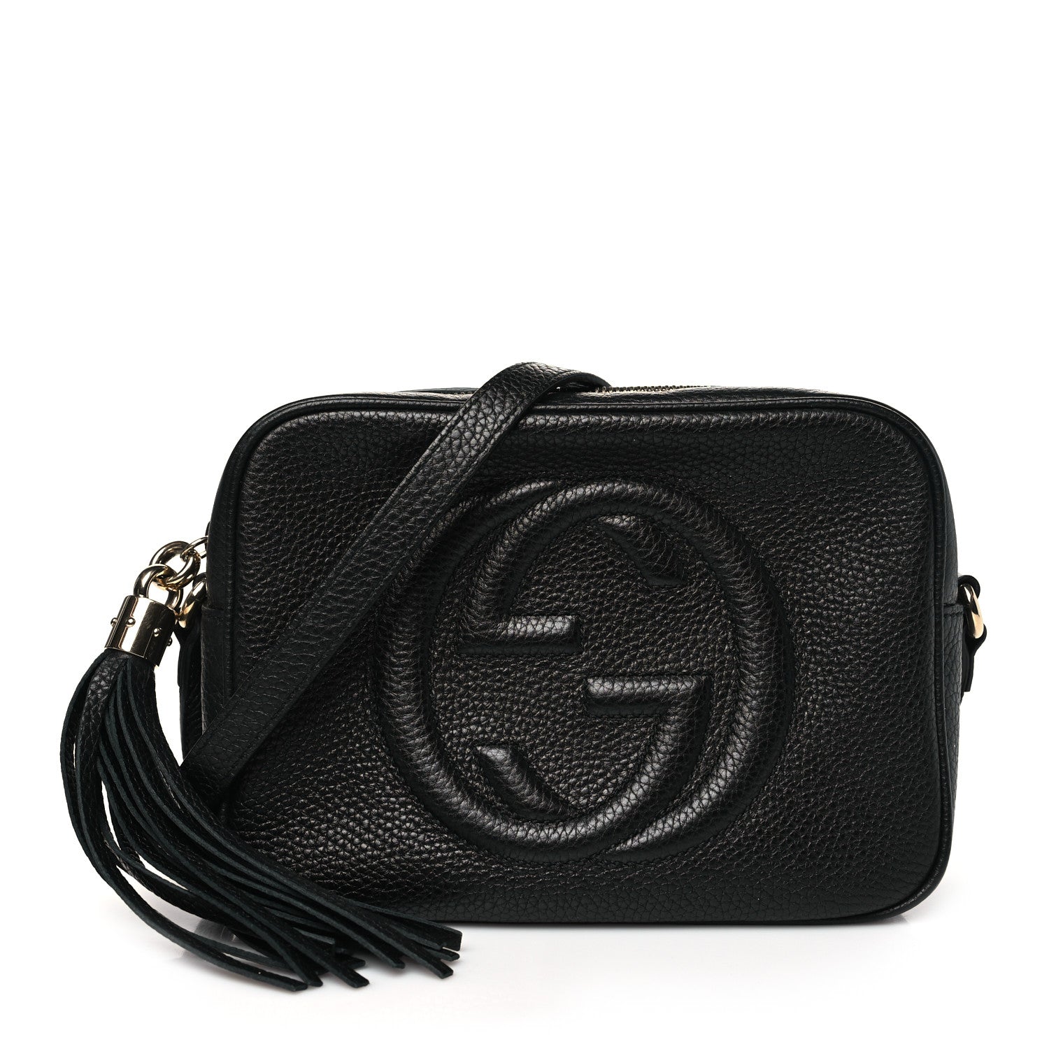 Gucci Pebbled Calfskin Small Soho Disco Bag Black 1 of 10