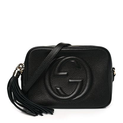 Gucci Pebbled Calfskin Small Soho Disco Bag Black 1 of 10