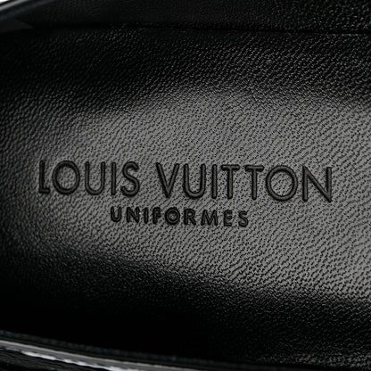 Louis Vuitton Patent Uniformes Ballet Flats 37.5 Black 8 of 10
