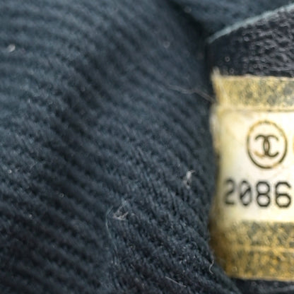 Chanel Denim Deauville Bowling Bag Blue 7 of 16