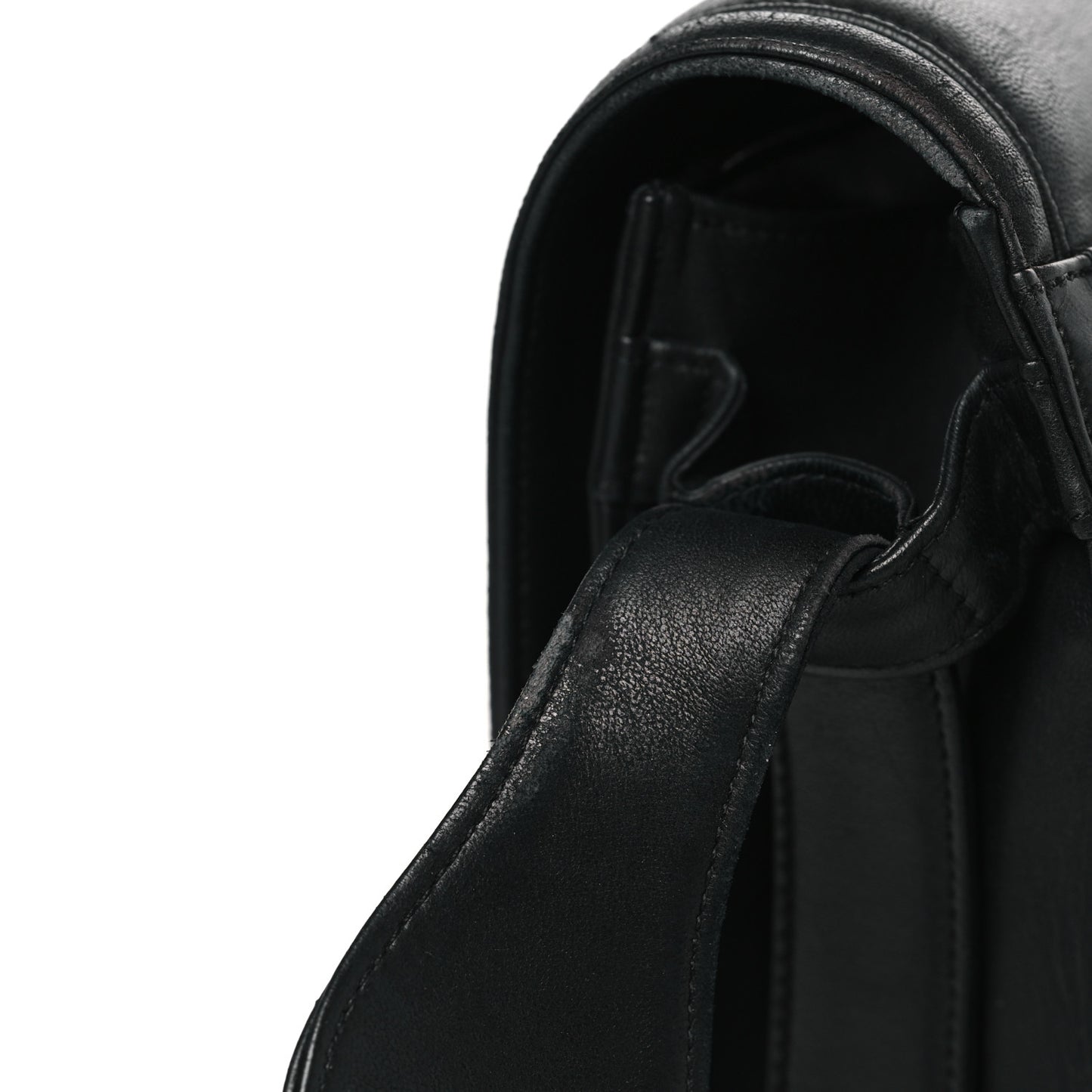 Lambskin CC Shoulder Bag Black