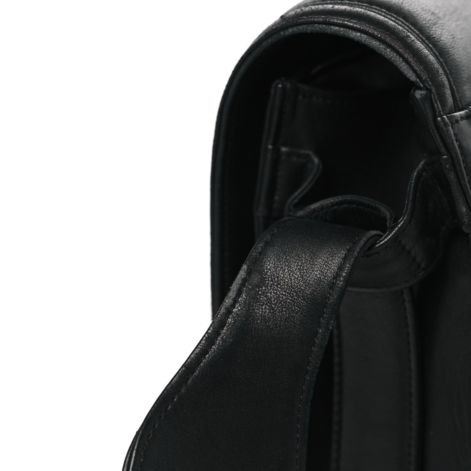 Chanel Lambskin CC Shoulder Bag Black 10 of 12
