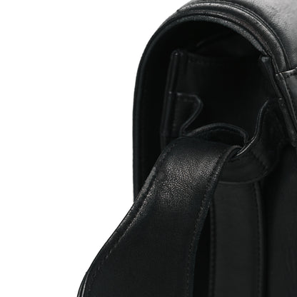 Chanel Lambskin CC Shoulder Bag Black 10 of 12