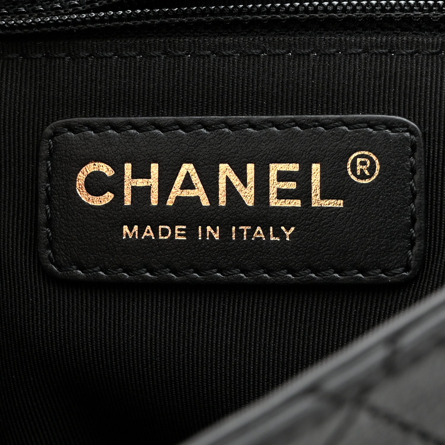 Chanel Calfskin Stitched Medium Covered CC Flap Bag Black 6 of 10