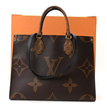 Louis Vuitton Reverse Monogram Giant Onthego MM 9 of 9