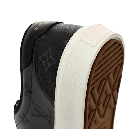 Louis Vuitton Monogram Eclipse Trocadero Richelieu Sneakers 8 10 of 10