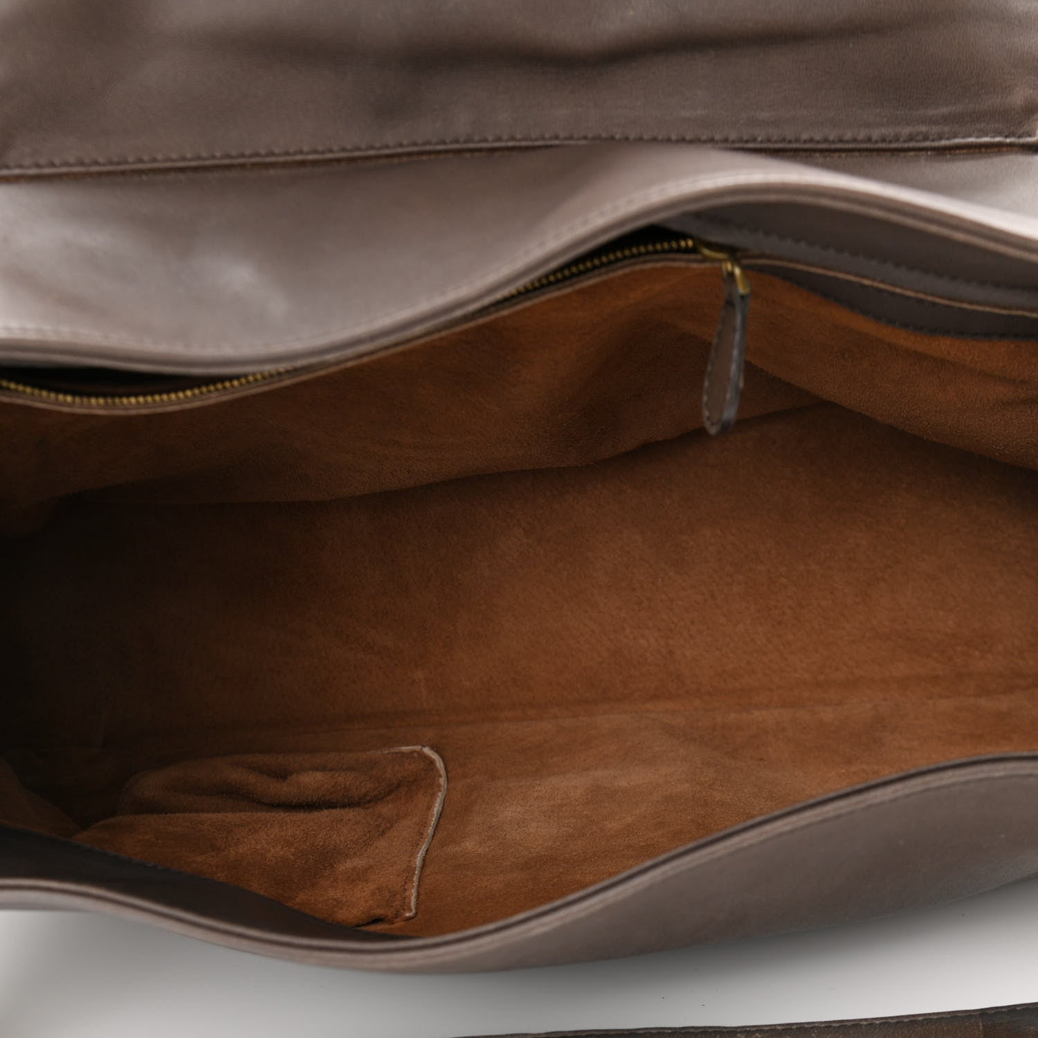 Bottega Veneta Nappa Intrecciato Flap Shoulder Bag Brown 5 of 11
