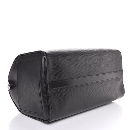 Louis Vuitton Epi Speedy 30 Black 4 of 10