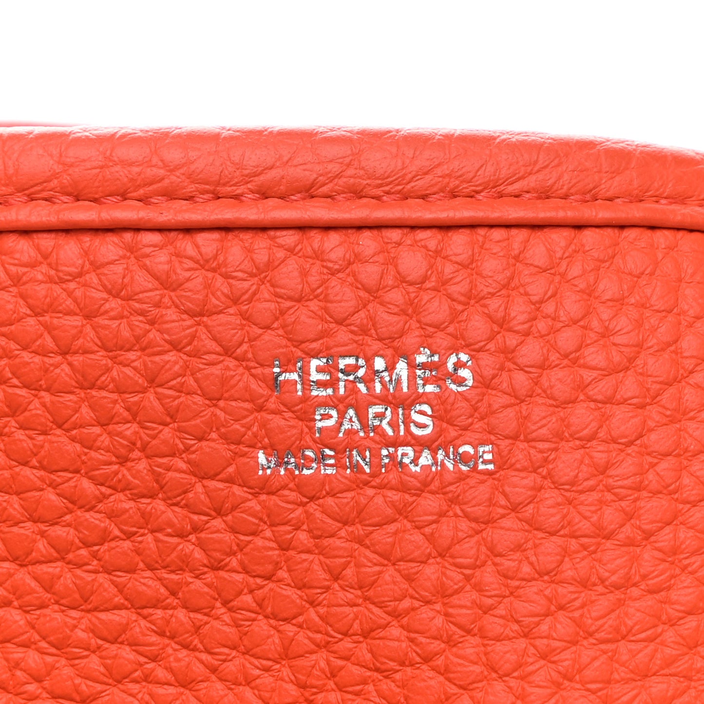 Taurillon Clemence Evelyne III PM Orange Poppy
