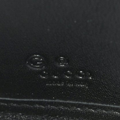 Gucci Guccissima Vitello Tender Zip Around Wallet Black 6 of 12